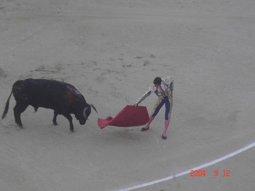 Conan visits Bullfights in Madrid