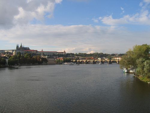 Castle on the hill - Looking across the Danube