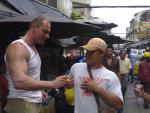 Conan Stevens - Autograph ing A Fan!