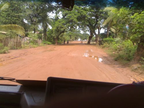 Cambodia Main Highway